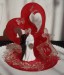 Isomaltová ozdoba na svatební dort